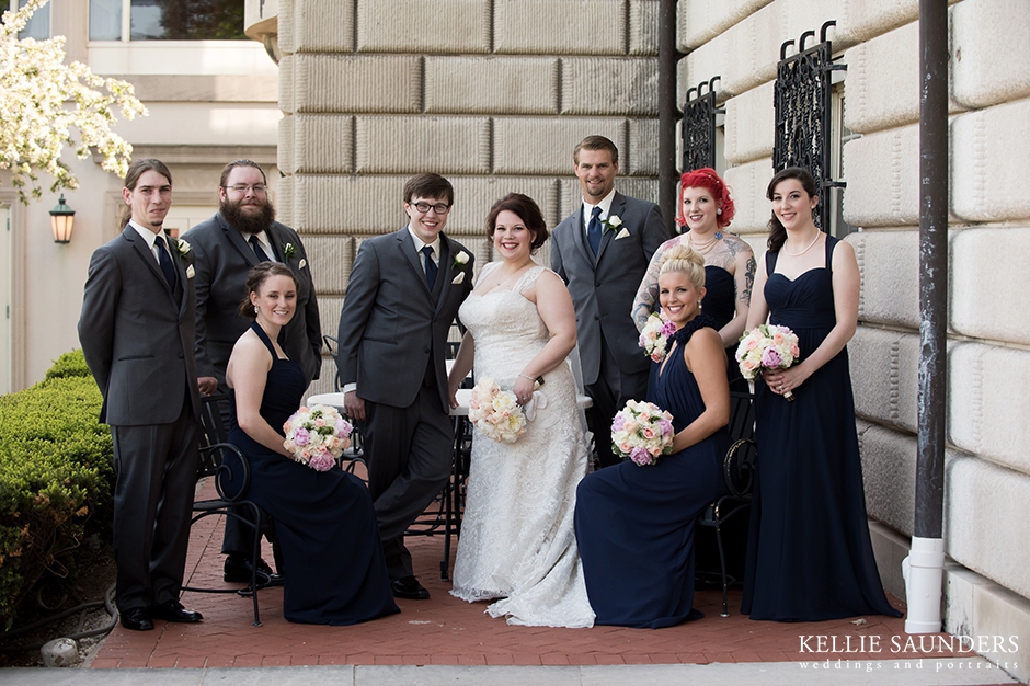 Grosse Pointe war memorial wedding